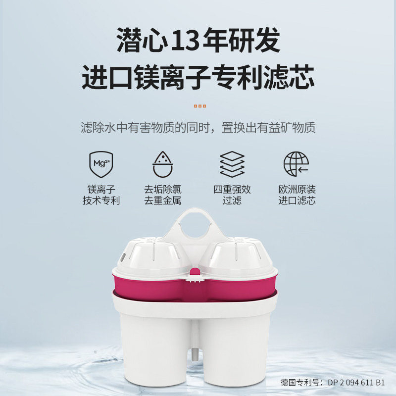 德国倍世即热式饮水机小型家用桌面直饮机热水机免安装台式净饮机