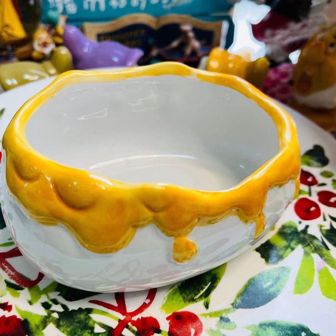 仓鼠金熊陶瓷窝防溢浴砂盆创意蛋壳厕所庇护房子简单的花盆储存箱