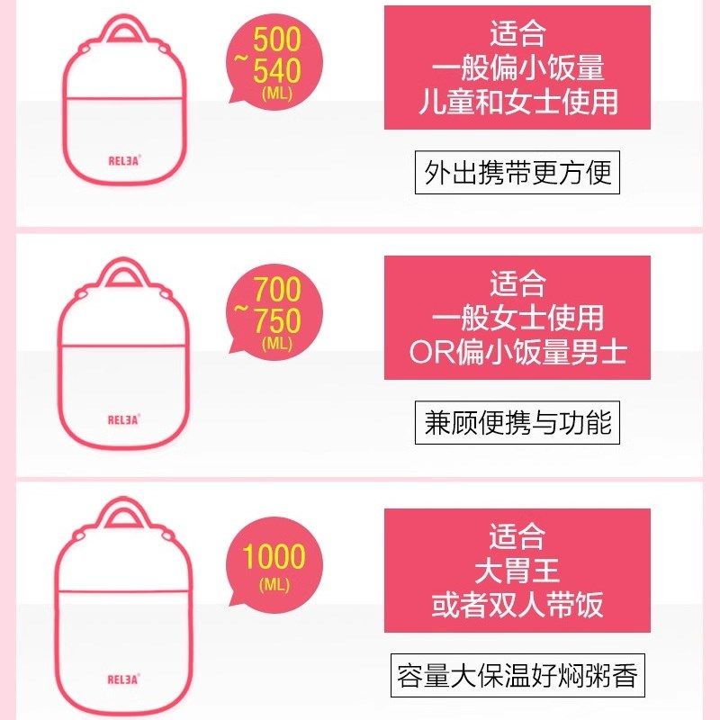 精选物生物保温饭盒焖烧杯上班族女带饭不锈钢焖烧壶超长保温饭盒,餐饮具,焖烧杯,淘宝优惠券,粉丝福利购,淘宝优惠卷