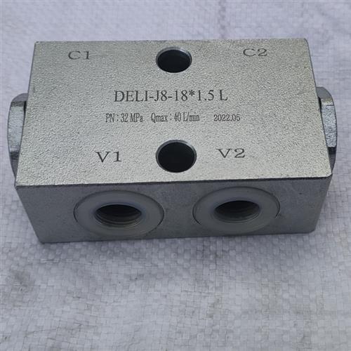 钻机挖机吊车叉车农用车油缸安全阀保压锁双向液压锁SO/ H8L/J8