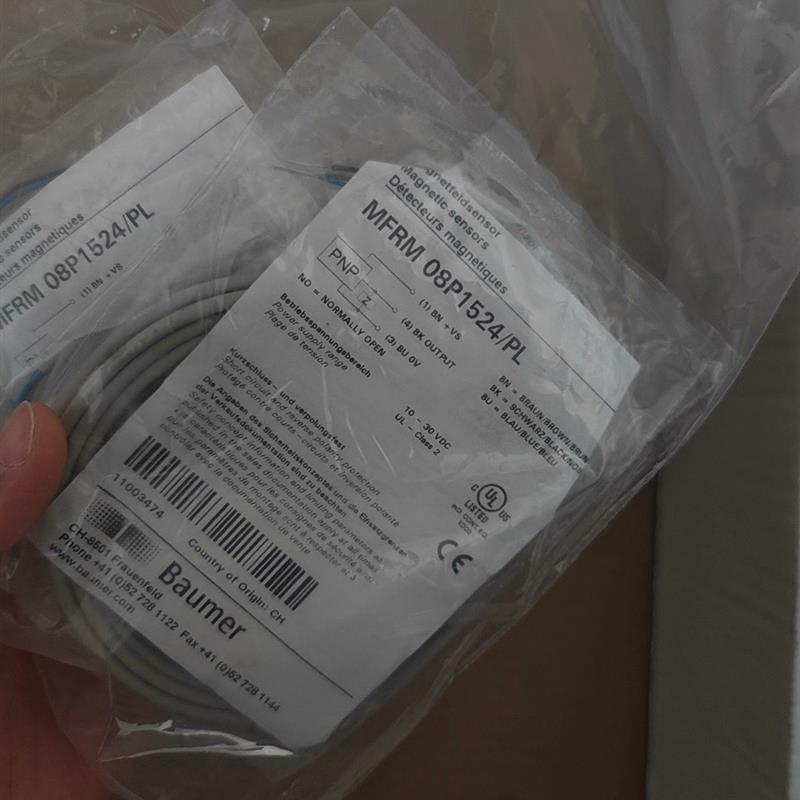 议价Baumer堡盟MFRM 08P1524/PL磁式接近开关1