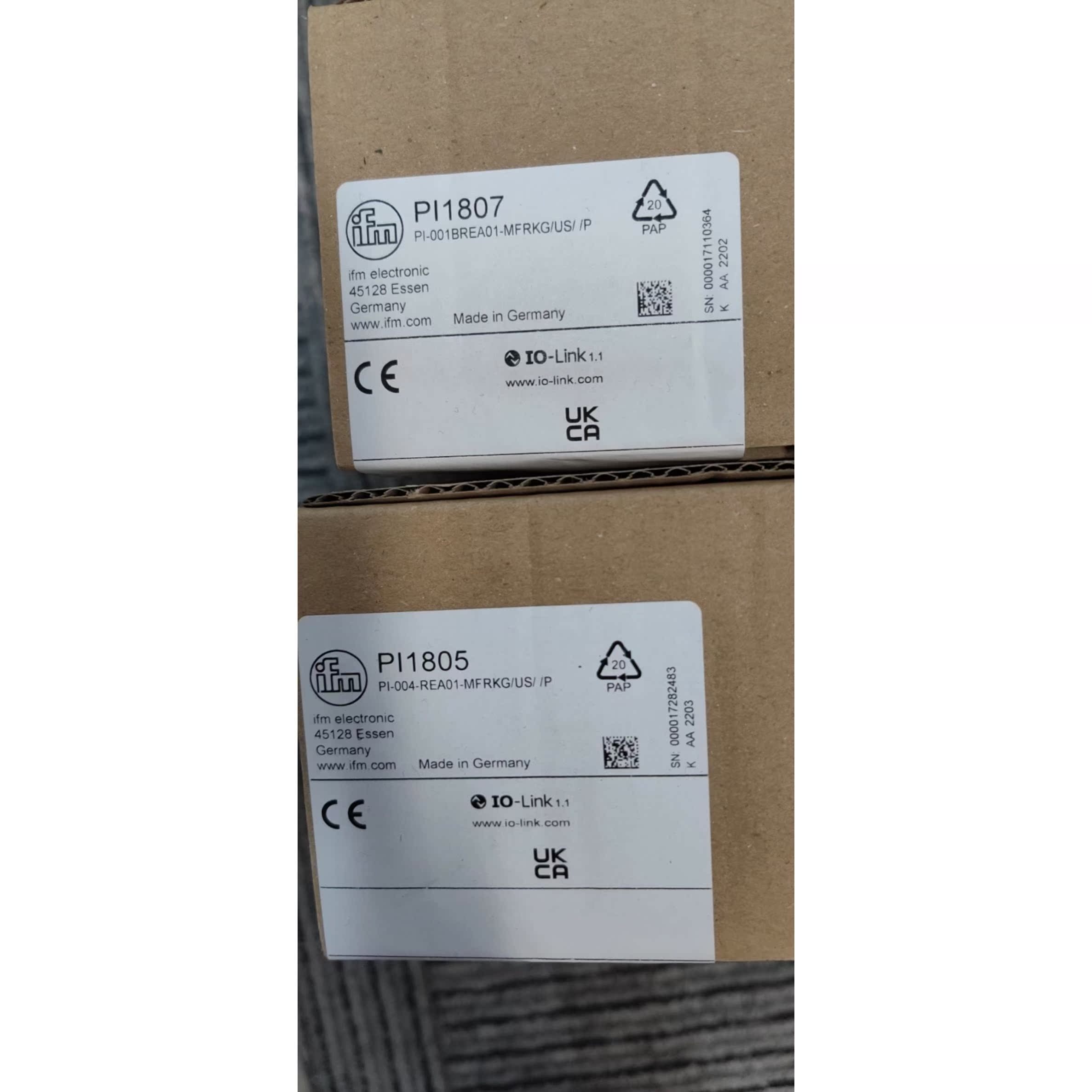 议价IFM易福门压力传器PI1807 PI1805