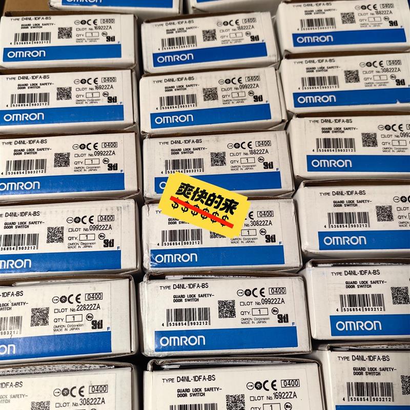 议价OMRON 安全门开关 D4NL-1DFA-BS