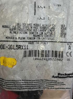 议价800E-3DL5RX11 800E红色按钮指示灯配件 一开一闭120v