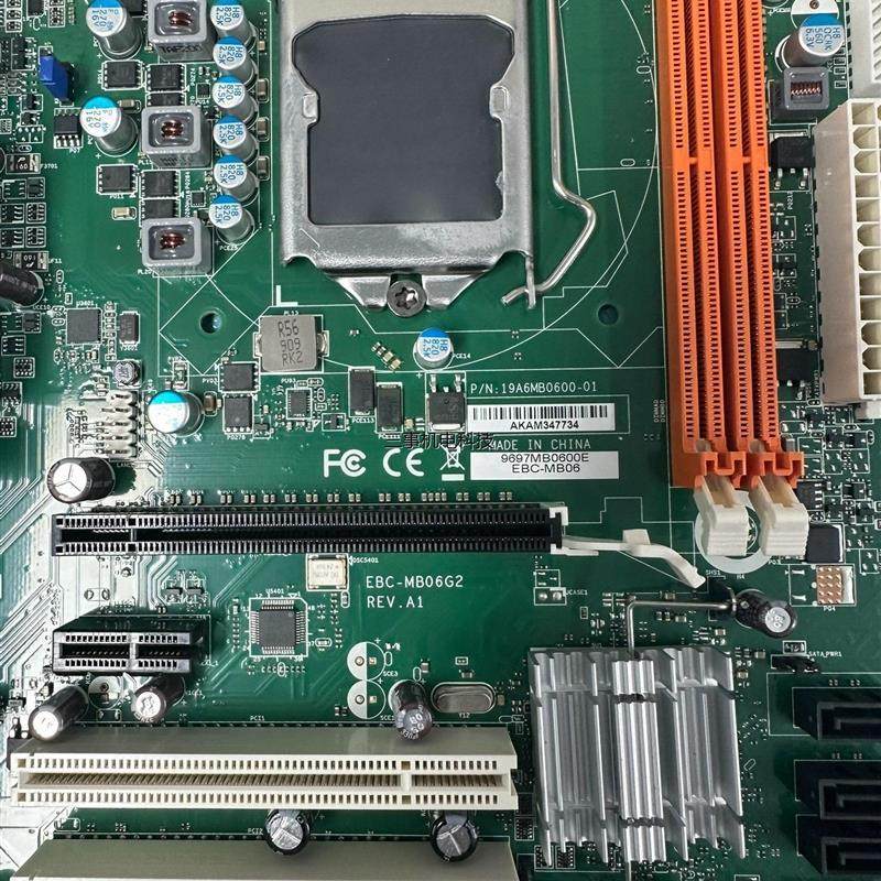 议价议研华科技 EBC-MB06G2 REV.A1工控机主  成