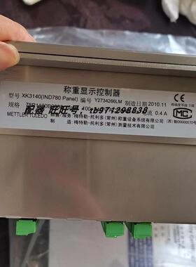 议价梅特勒托利控制器XK3140IND780 Panel) Y2734266LM 78R1100B0