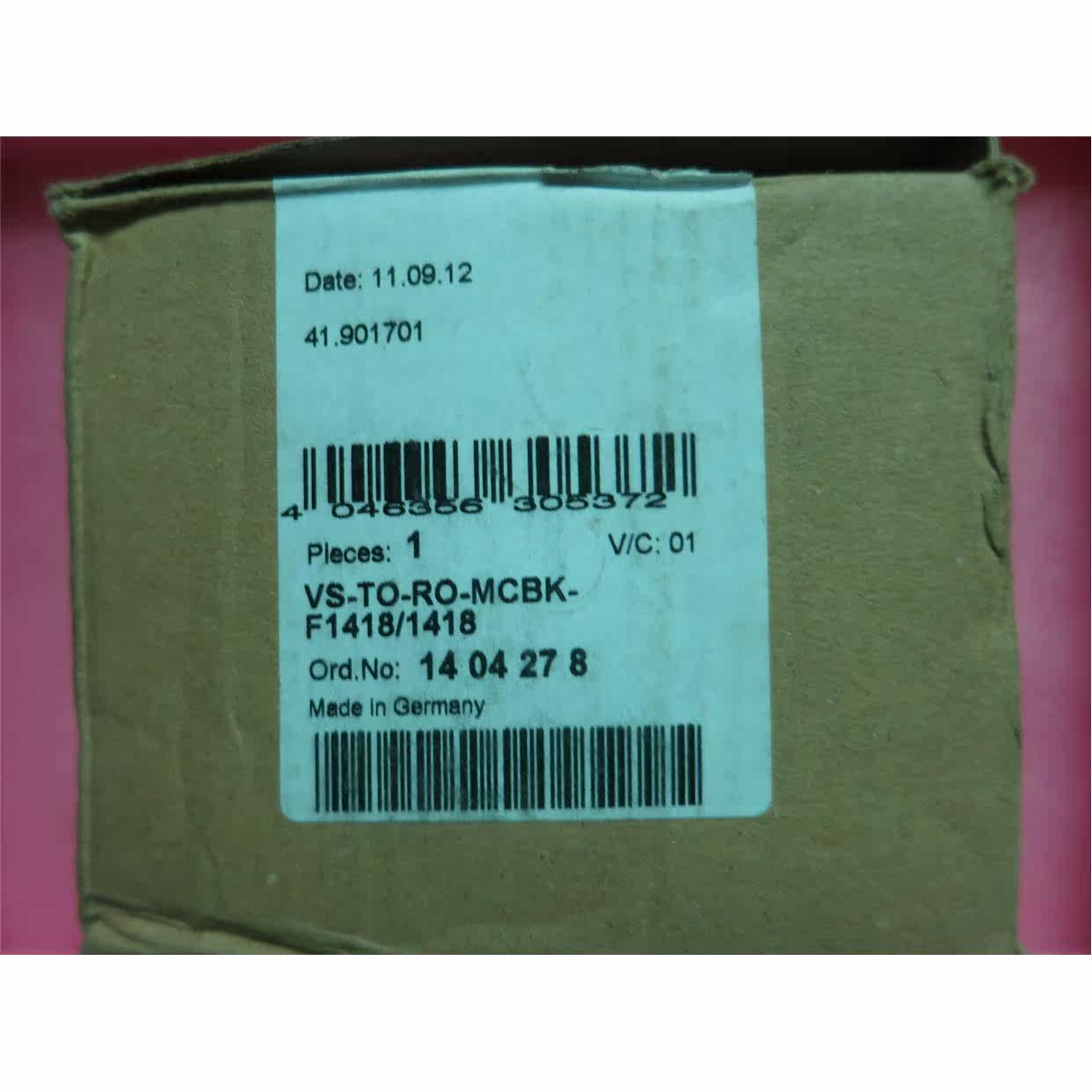 议价菲尼克斯模块 VS-TO-RO-MCBK-F1418/1418 1404278