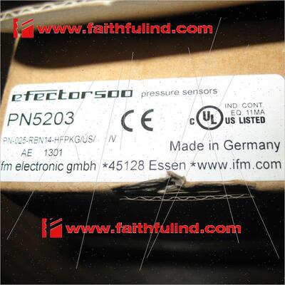 议价Ifm PN5203 易福门压力传器 PN-025-RBN14-HFPKG/US/ /V