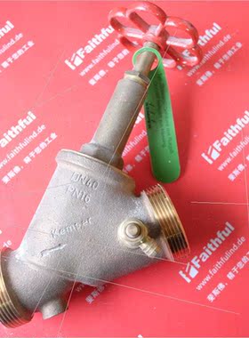 议价Kemper DN40 德国KemperY形饮用水截止阀 2&ldquo; Rg5 DVGW