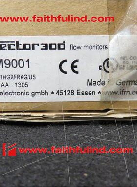 议价IFM SM9001 易福门流量传器 SMR21XGXFRKG/US