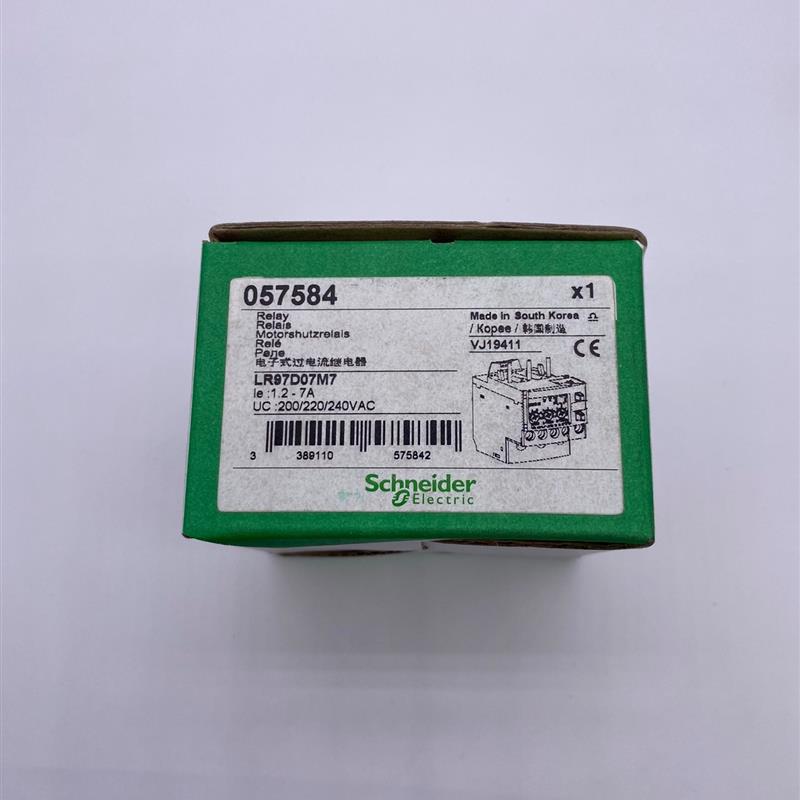 议价施耐德继电器LR97D07M7,电子式过电流继电器