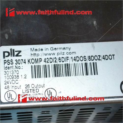 议价Pilz 301370 皮尔磁 PSS 3074 KOMP 42DI2/6DIF/14DOS/8DOZ/4