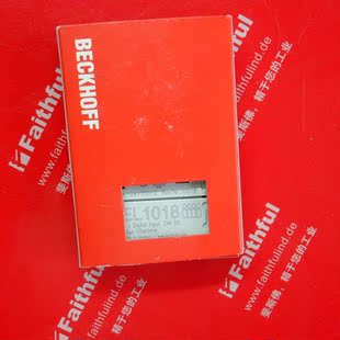议价Beckhoff EtherCAT EL1018 倍福8位数字量输入模块