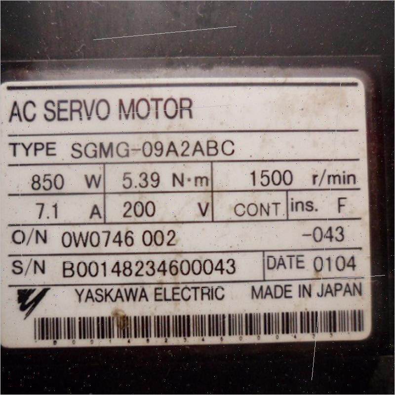 议价安川电机SGMG-09A2ABC