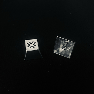 icek原创个性定制金属钛合金键帽原厂高度十字轴机械键盘专用