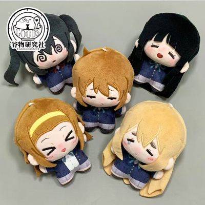 谷物研究社x寿司欢茄酱轻音少女第二弹平泽唯秋山澪10cm棉花娃娃
