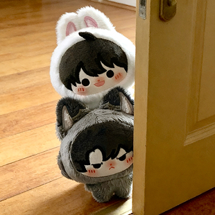 谷物研究社x这个啃啃 全知读者视角众独同人周边玩偶挂件棉花娃娃