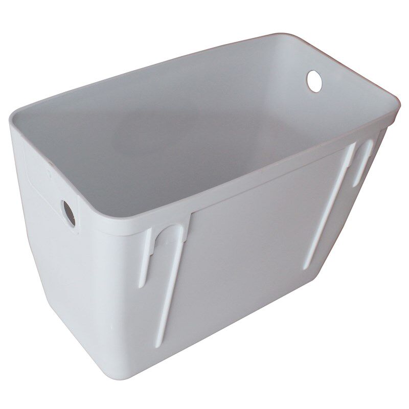 公厕手拉式水箱 厕所塑料高水箱 32蹲便器蹲坑老式动手拉绳冲水箱