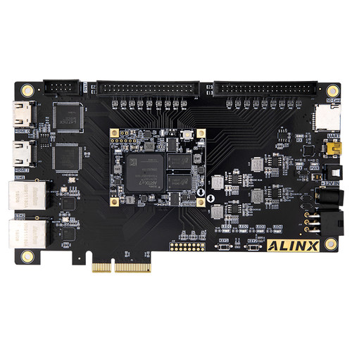 AX7203黑金Artix7 FPGA开发板XC7A100T 200T PCIE影片HDMI AX7103