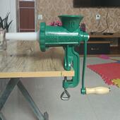 10号铸铁灌香肠机手动绞肉机手摇绞鸡架绞鱼机餈粑辣椒大酱碎肉宝