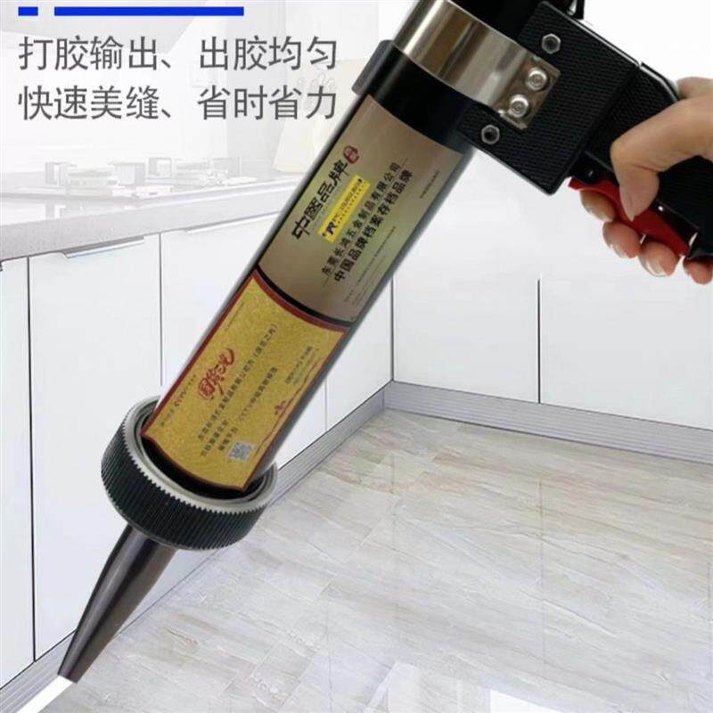 长鸿AG600软胶气动600打胶胶枪结构胶压胶硅胶调速玻璃软胶枪调速