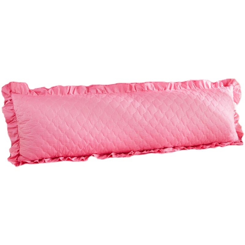 精选夹棉花边双人枕套情侣加厚长款婚庆枕芯枕头套单个1.2m/1.5/1,床上用品,枕套,淘宝优惠券,粉丝福利购,淘宝优惠卷