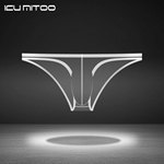 男士性感网纱内裤透视细网孔透气超薄青年透明网孔低腰无痕三角裤