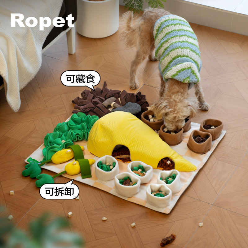 益智藏食嗅聞墊消耗體力