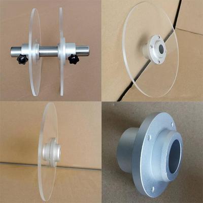 铝合金挡料盘标签固定盘粘带挡盘编带上带导向板纸管内孔65MM挡圈