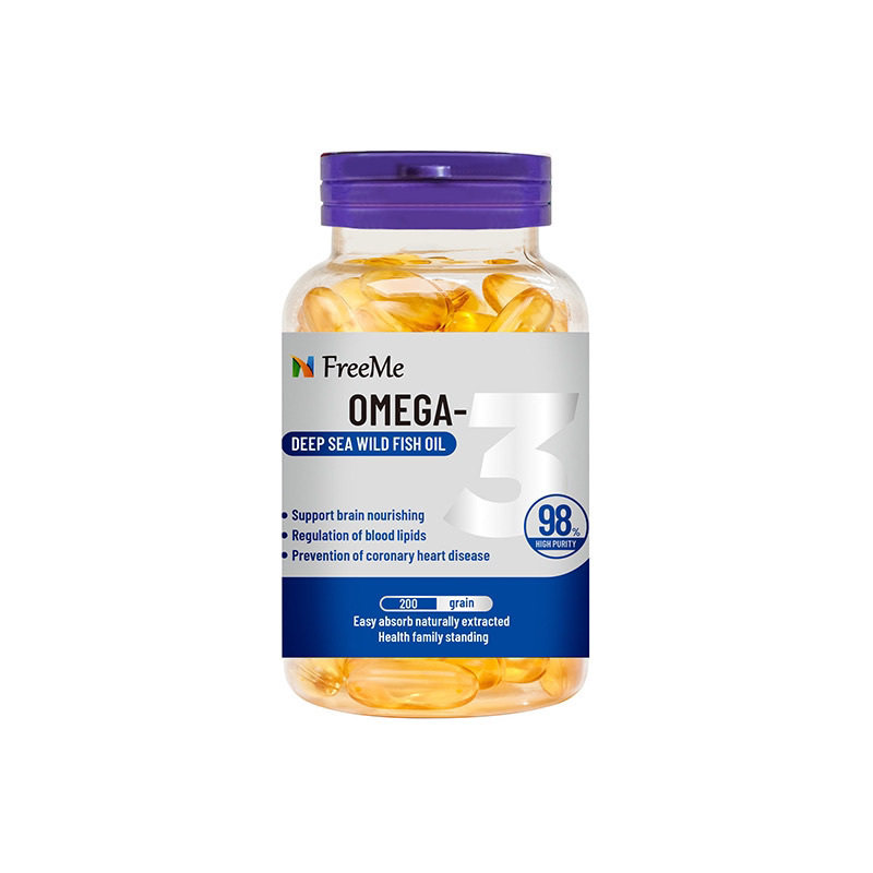 FreeMe深海鱼油胶囊%OMEGAmg全面呵护提升记忆力图片