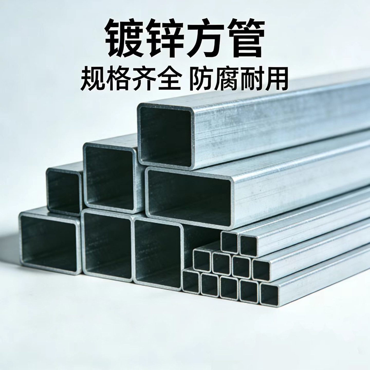 镀锌方矩管国标加工定制图片