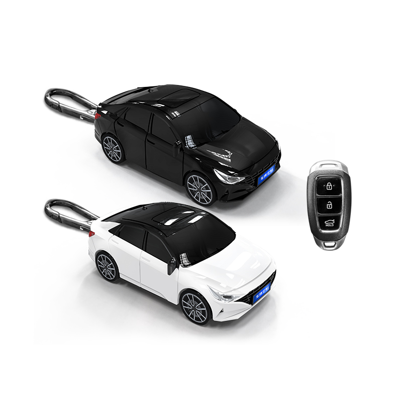 现代伊兰特汽车模型壳钥匙包