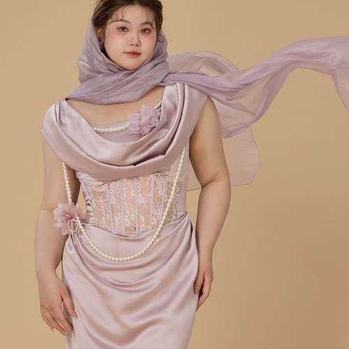 LaceMade大码女装时光恋连衣裙