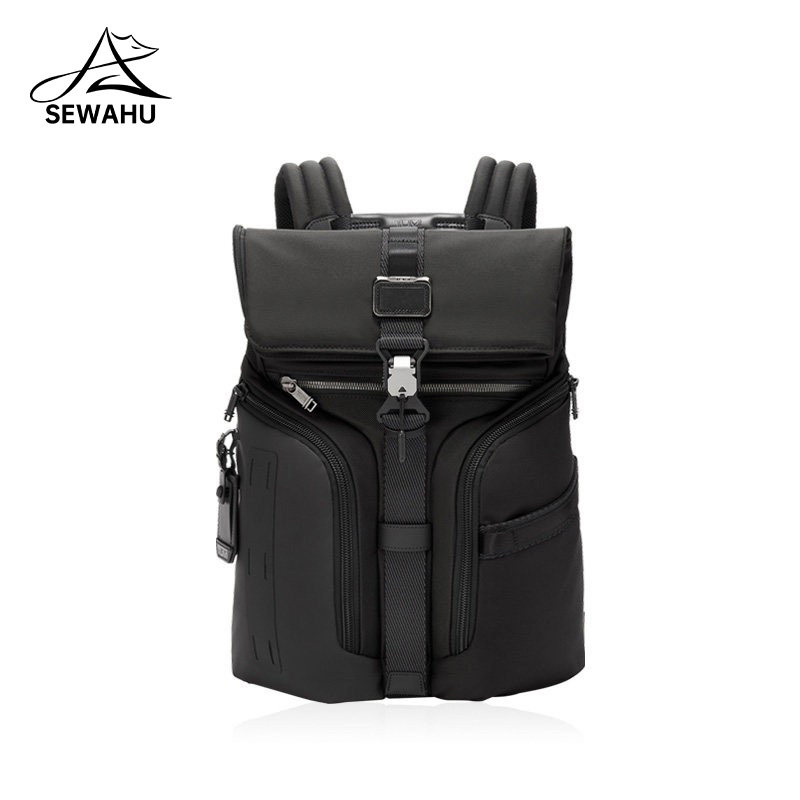 新款男士黑色商务通勤大容量双肩包男大学生旅行户外运动电脑背包