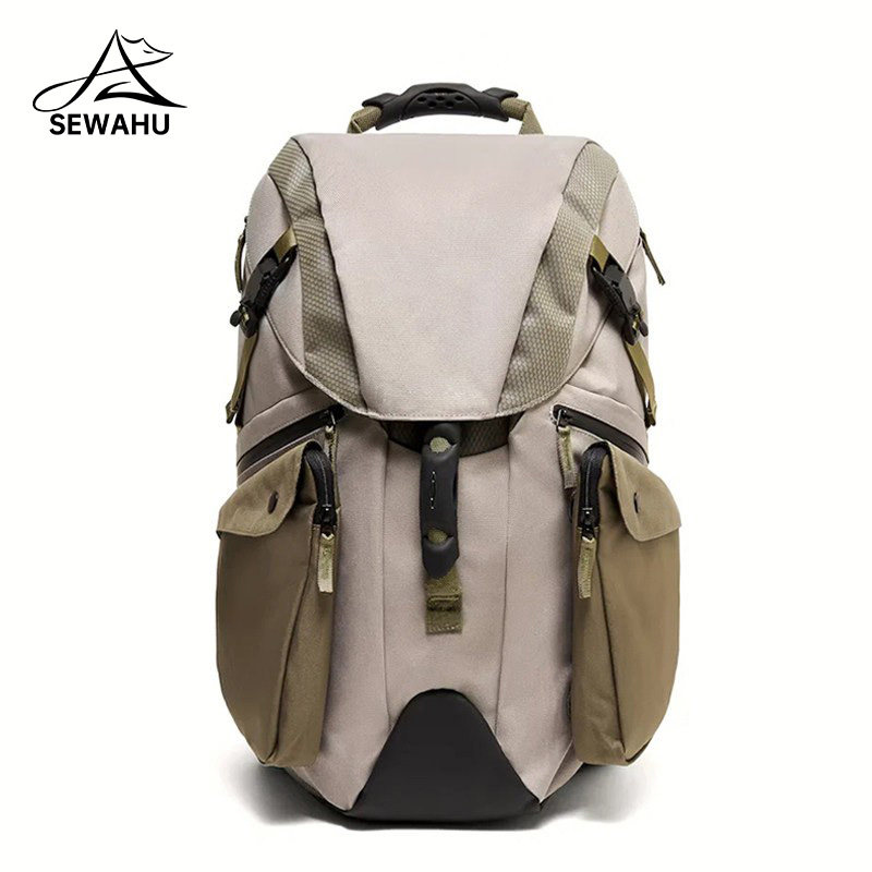 2026新款双肩包男大容量户外登山包轻便旅行背包男士通勤电脑书包