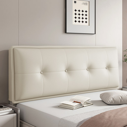 木床头榻榻米改造软包靠背垫免洗