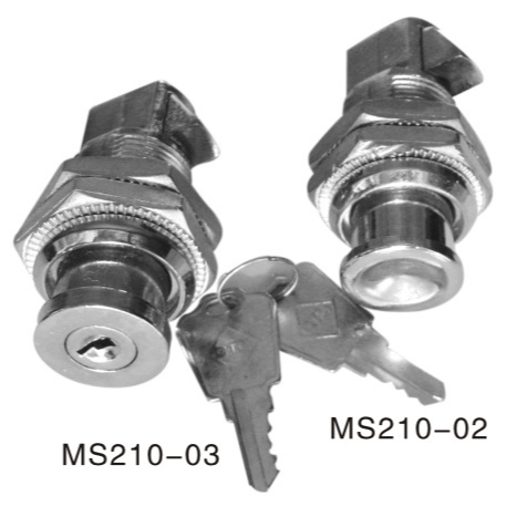 大量供应 通信柜门锁 工业电柜门锁 机箱柜锁 MS210-03带锁芯