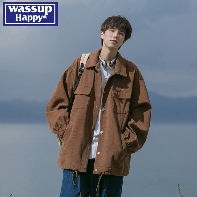 WASSUPHAPPY春秋季夹克外套男