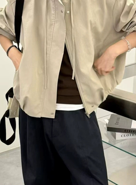 一念6年早春韩系立领拉链时尚休闲宽松百搭小个子皮衣YS26-94331