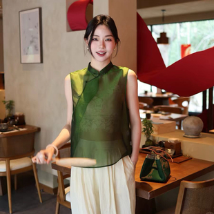 26夏上新定制面料真丝沙罗缂丝采用桑蚕丝琉璃锦面料暗纹提花若隐