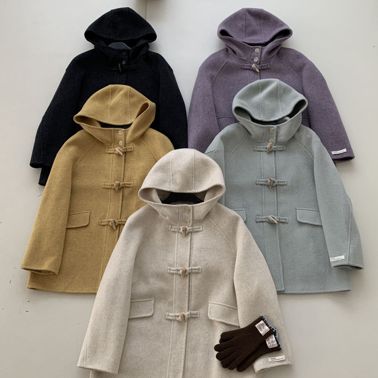 一念帽高级感洋气减龄休闲宽松羊毛外套（含70.2羊毛）YS6-365