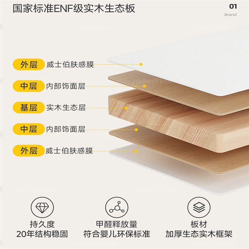 奶油实木五斗柜意式卧室床尾大容量储藏柜客厅靠墙八斗柜收纳柜子