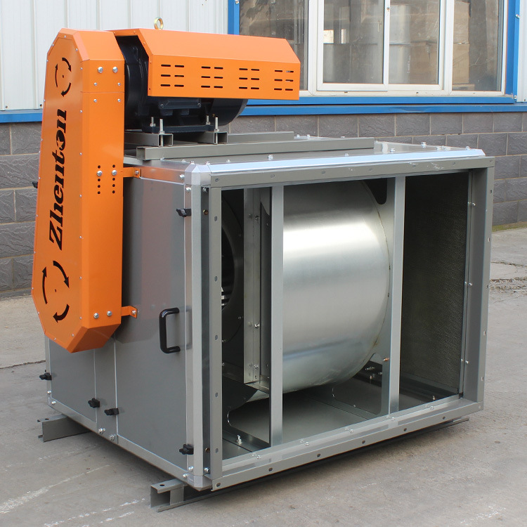 风机制造厂家单速双速柜式离心风机HTFC7.5kw低噪音箱工业通风