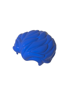 高砖积木零件GDS-2156 119号迷你假发兼容25972 MOC散件