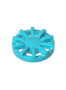 高砖积木零件GDS-21262配件轮毂盖兼容18979B小颗粒MOC拼插散件