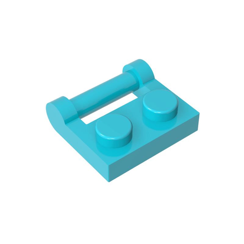 高砖积木零件GDS 645配件1x2单侧带柄铰链板兼容48336MOC拼插散件