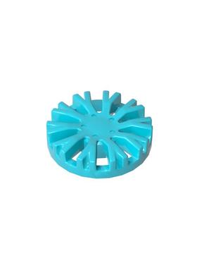 高砖积木零件GDS-21241配件轮毂盖兼容24308B小颗粒MOC拼插散件