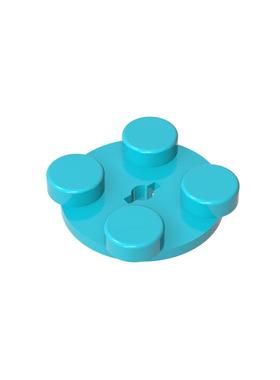 高砖积木零件GDS-948配件2x2 旋转顶板兼容3679小颗粒MOC拼插散件