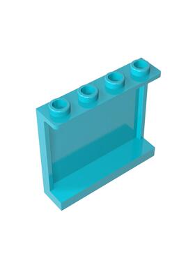 高砖积木零件GDS-751配件1x4x3 墙板兼容60581小颗粒MOC拼插散件