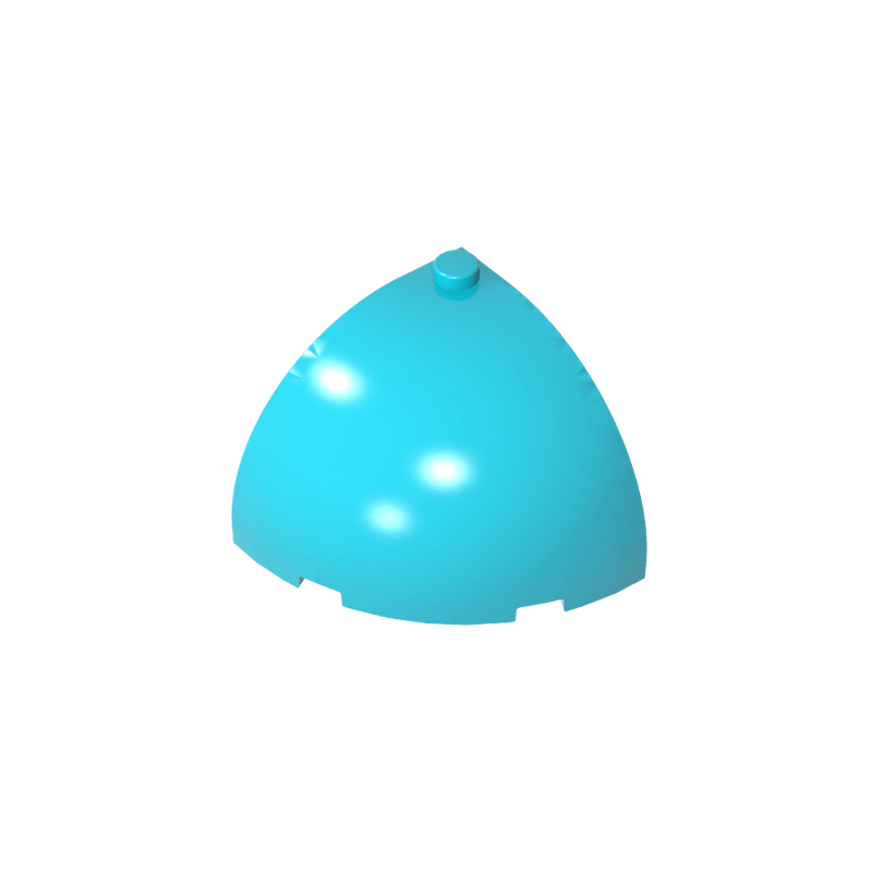 高砖积木零件GDS-2133配件4x4兼容49612小颗粒MOC拼插散件